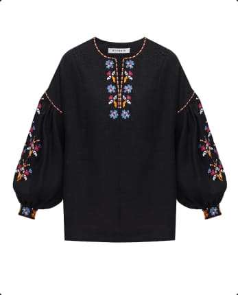 black women's blouse