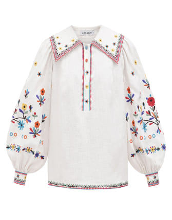 white women's blouse